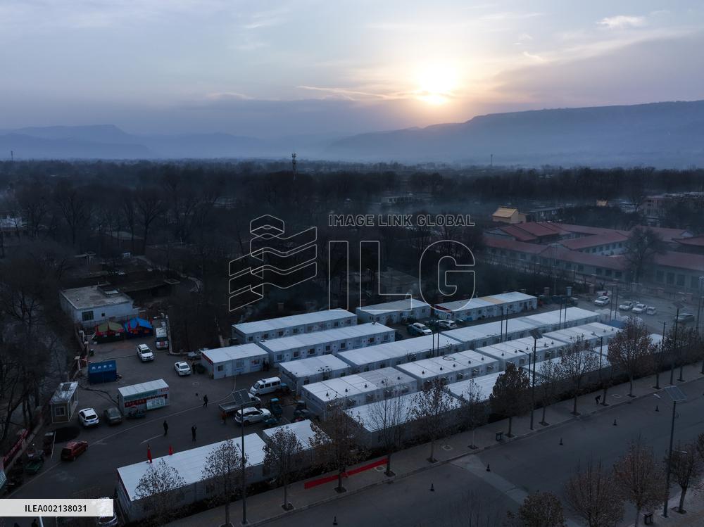 CHINA-GANSU-QINGHAI-EARTHQUAKE-RELOCATION SITES-NEW YEAR (CN)