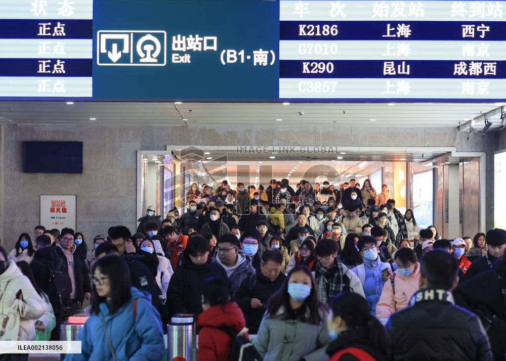 #CHINA-NEW YEAR HOLIDAY-TRANSPORTATION (CN)