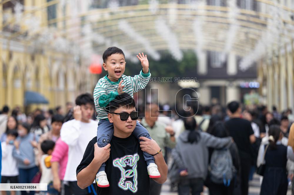 CHINA-MACAO-FESTIVAL EVENTS-NEW YEAR CELEBRATIONS (CN)