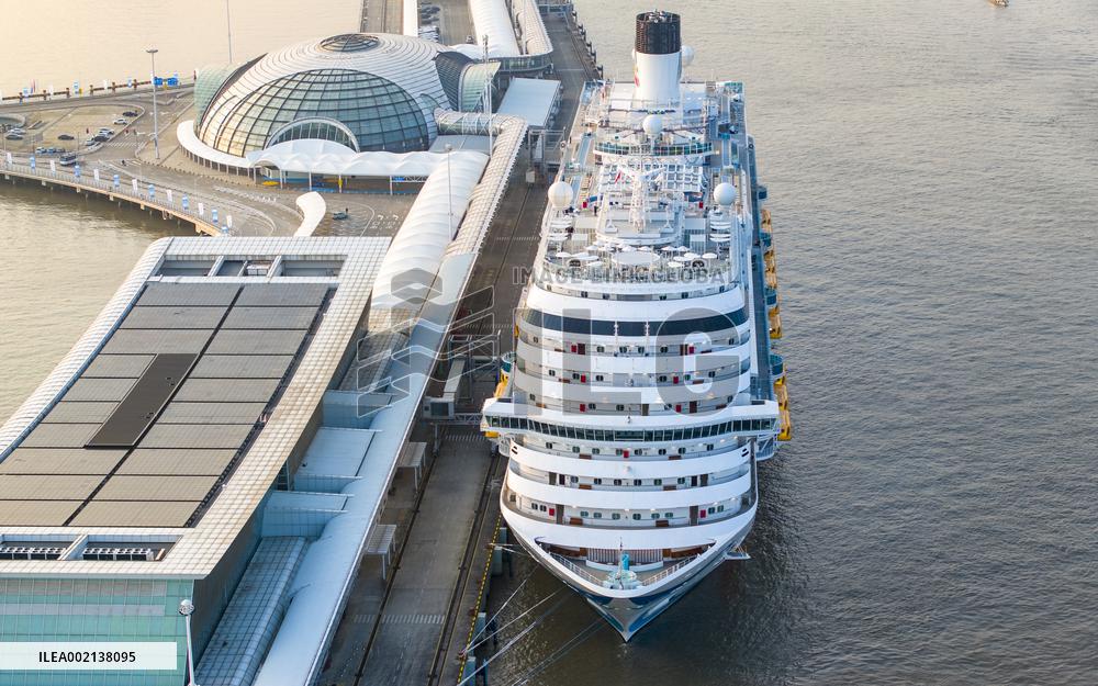 First Chinese-made Large Cruise Ship Adora Cruises Maiden Voyage