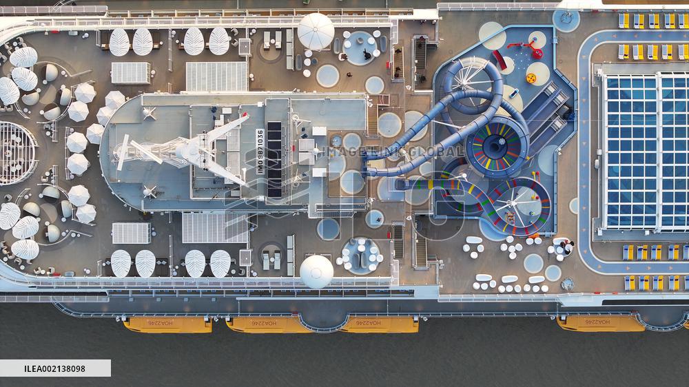 First Chinese-made Large Cruise Ship Adora Cruises Maiden Voyage