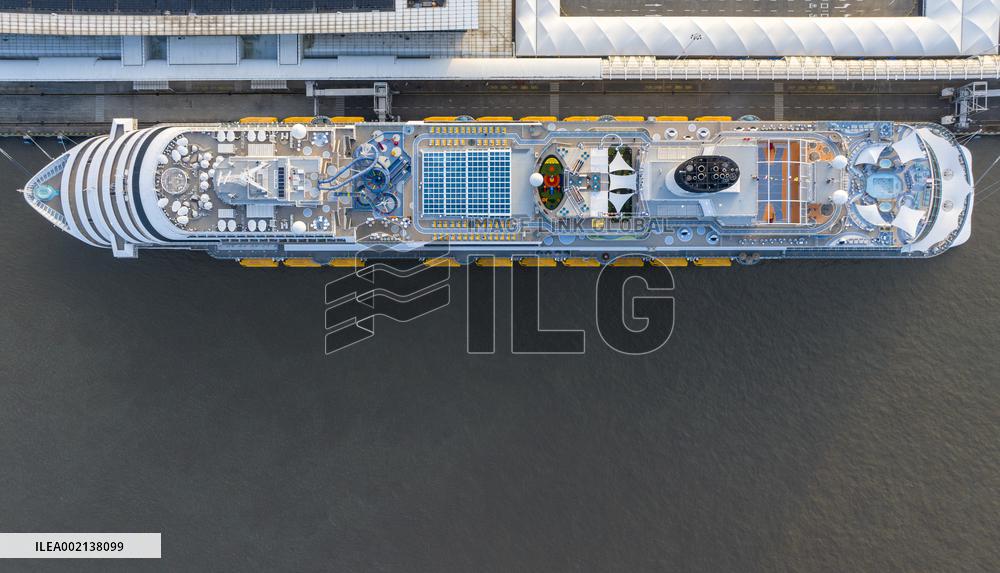 First Chinese-made Large Cruise Ship Adora Cruises Maiden Voyage