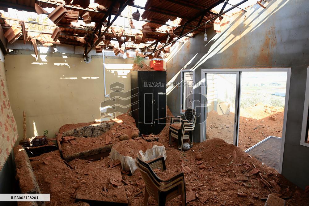 LEBANON-KFARKELA-ISRAEL-BORDER-TENSION