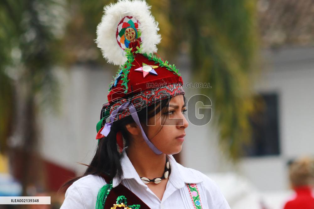 Dance Of The Voladores Of Cuetzalan - Mexico
