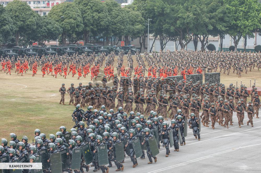 Military Training in Guangxi