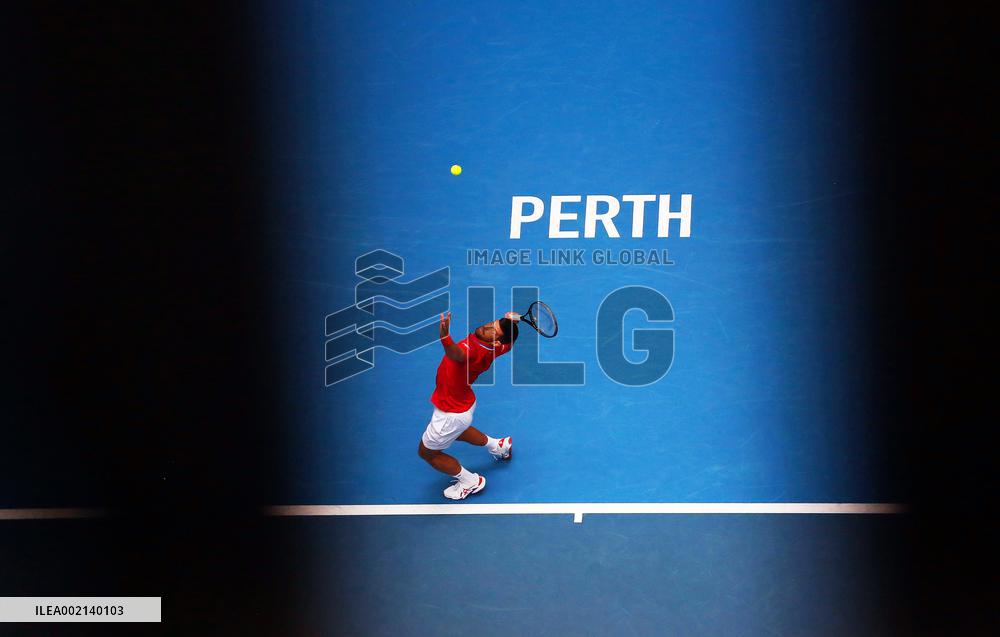 (SP)AUSTRALIA-PERTH-2024 UNITED CUP-GROUP E-CZE VS SRB