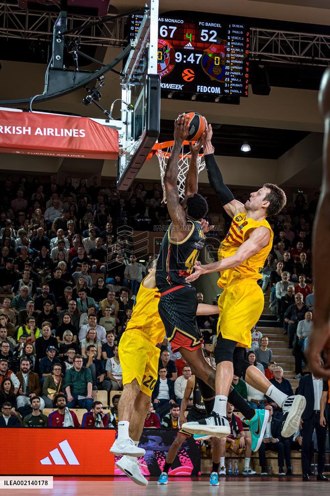 Turkish Airlines EuroLeague - AS Monaco v Barcelona
