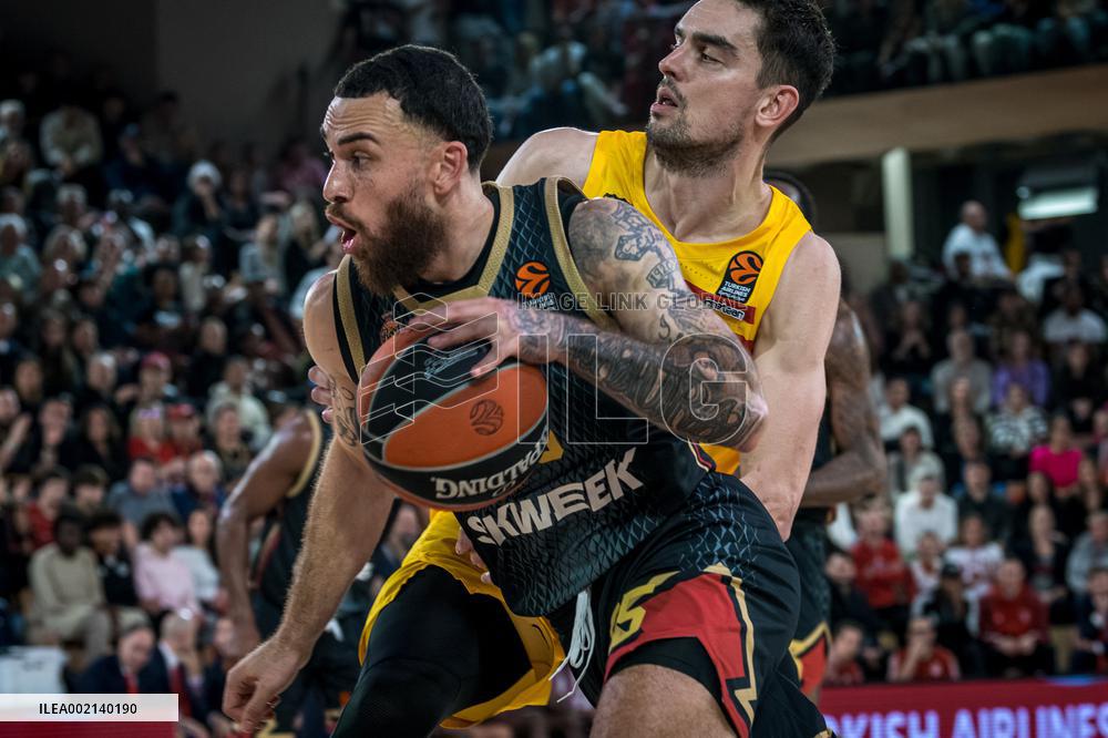 Turkish Airlines EuroLeague - AS Monaco v Barcelona