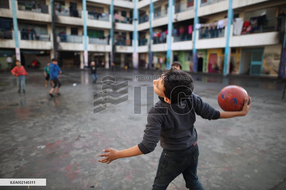 MIDEAST-GAZA-REFUGEE CAMP