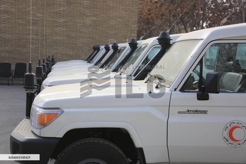 AFGHANISTAN-KABUL-AMBULANCES