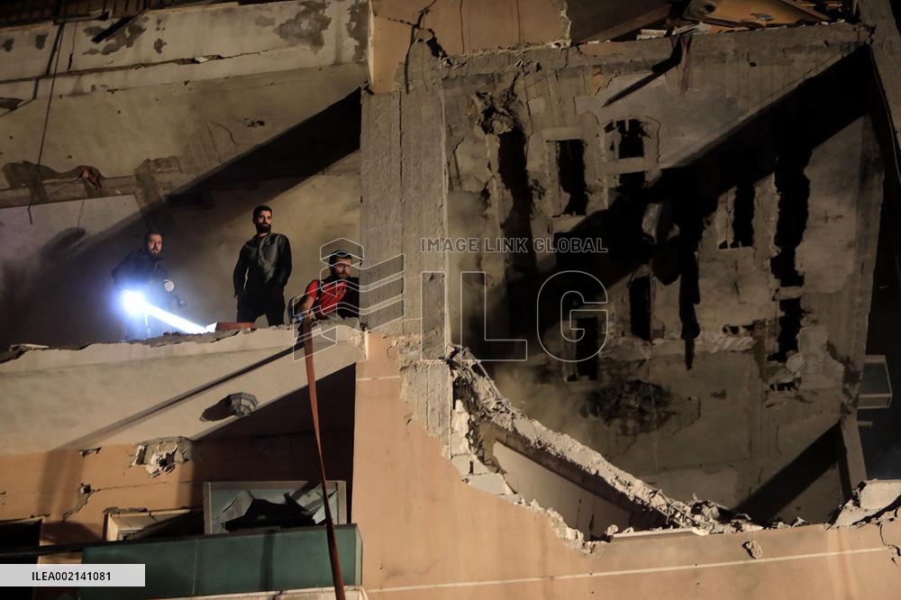 LEBANON-BEIRUT-SOUTHERN SUBURB-HAMAS LEADER-ISRAEL-ATTACK