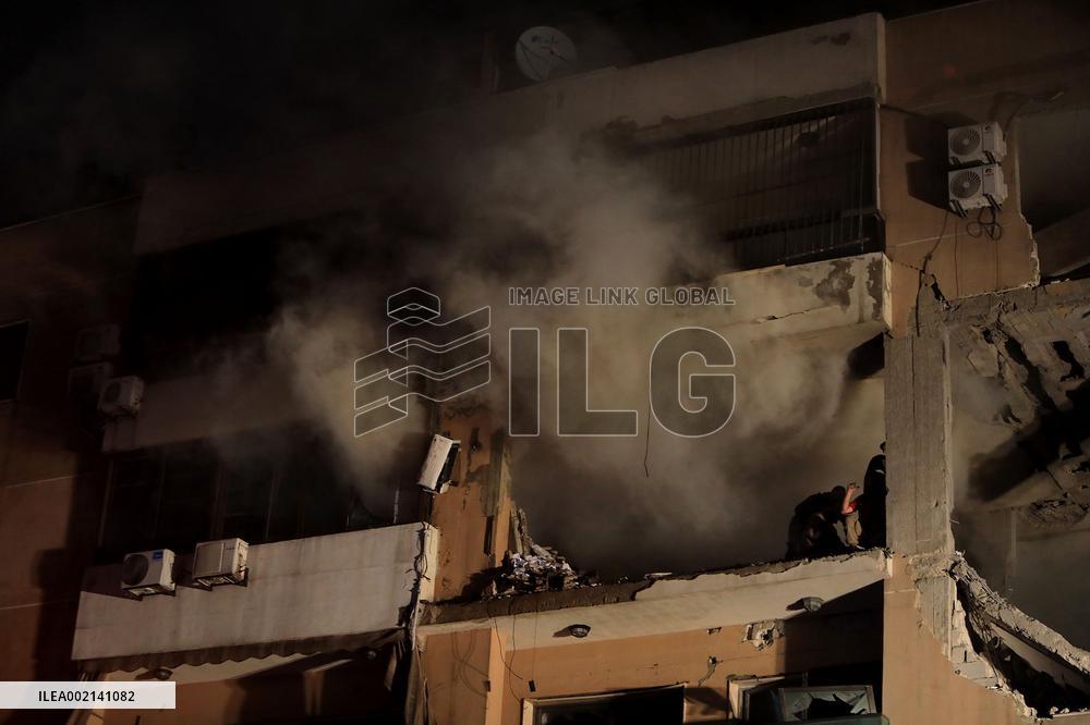 LEBANON-BEIRUT-SOUTHERN SUBURB-HAMAS LEADER-ISRAEL-ATTACK