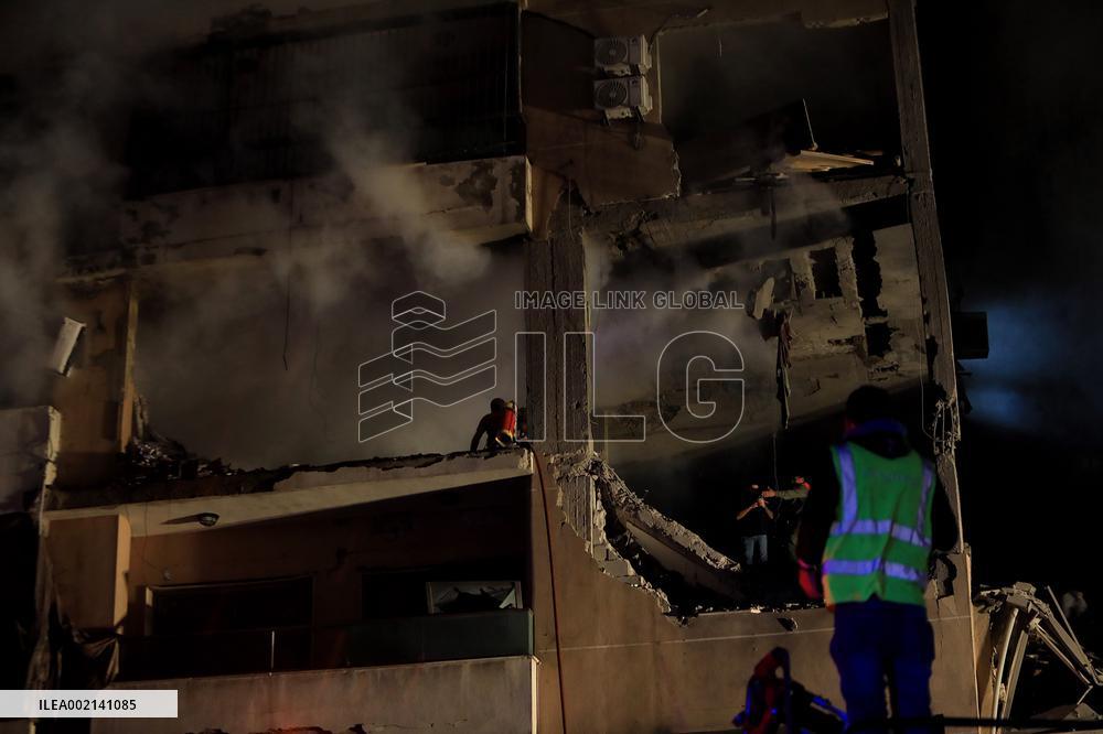 LEBANON-BEIRUT-SOUTHERN SUBURB-HAMAS LEADER-ISRAEL-ATTACK