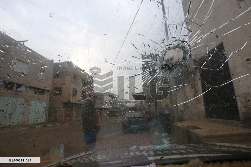 MIDEAST-AZZUN-CLASHES