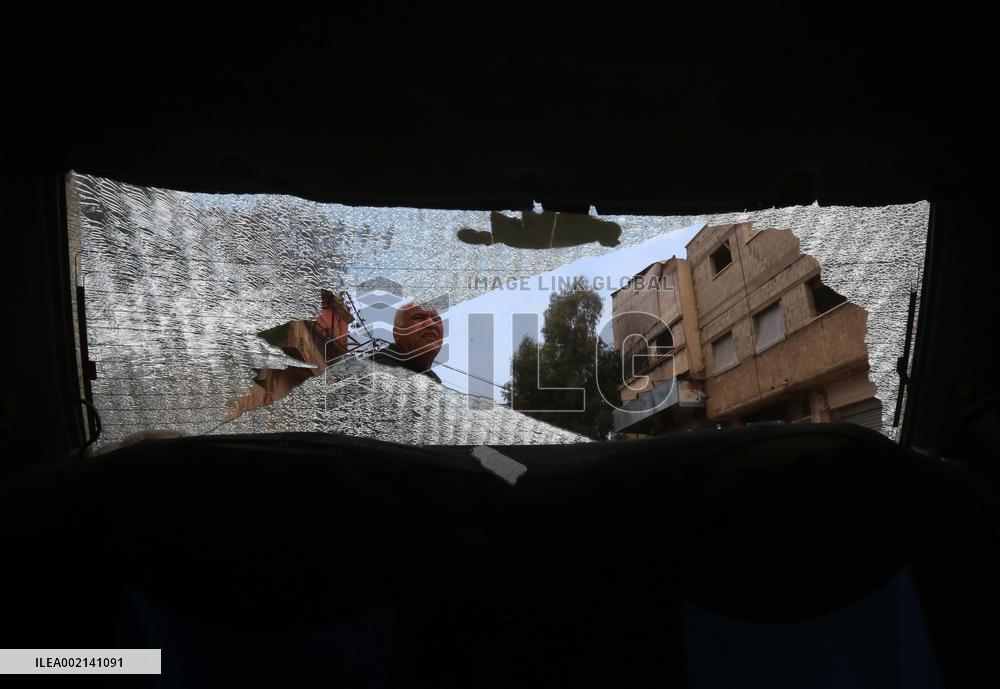 MIDEAST-AZZUN-CLASHES