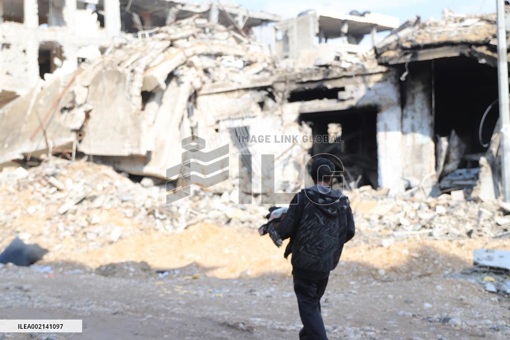 MIDEAST-GAZA CITY-ISRAEL-HAMAS CONFLICT-AFTERMATH