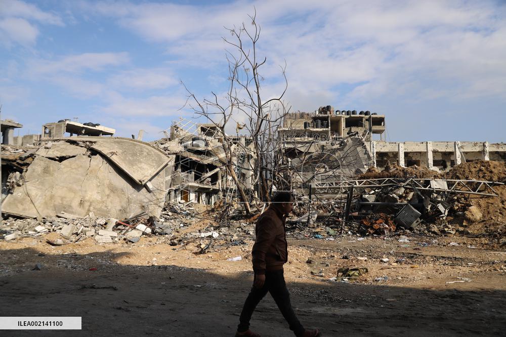 MIDEAST-GAZA CITY-ISRAEL-HAMAS CONFLICT-AFTERMATH