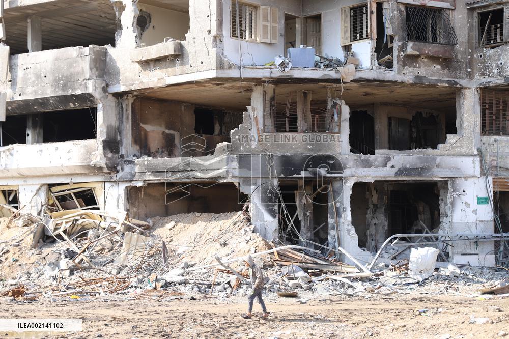 MIDEAST-GAZA CITY-ISRAEL-HAMAS CONFLICT-AFTERMATH