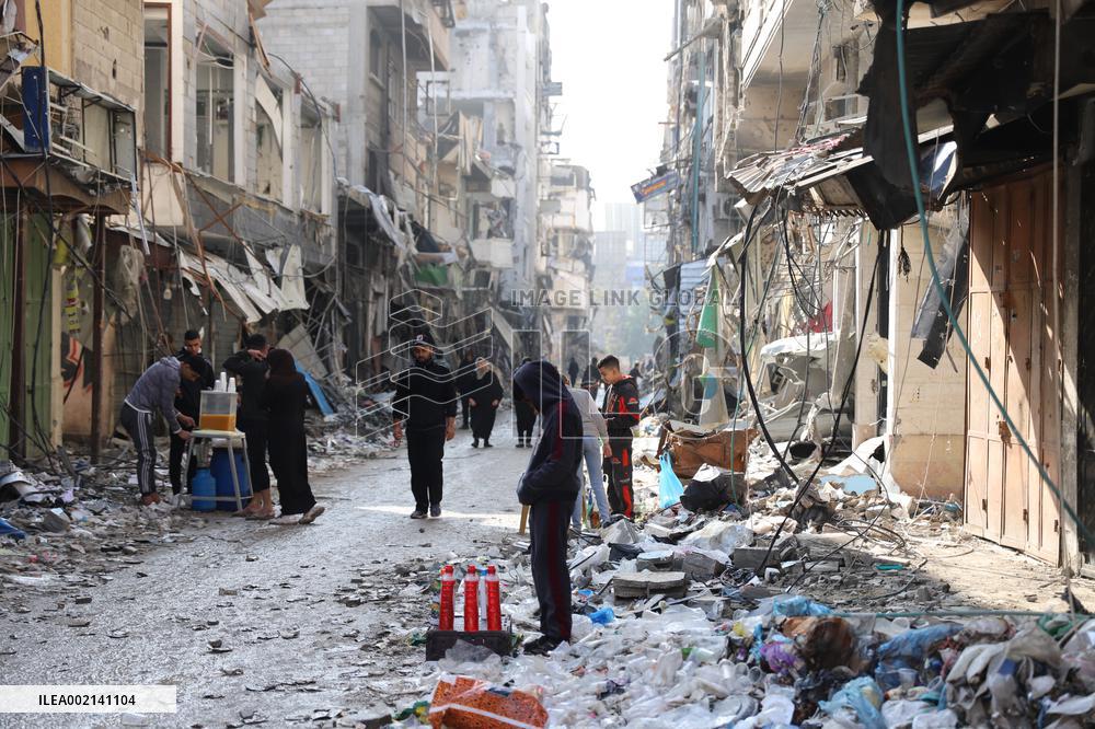 MIDEAST-GAZA CITY-ISRAEL-HAMAS CONFLICT-AFTERMATH