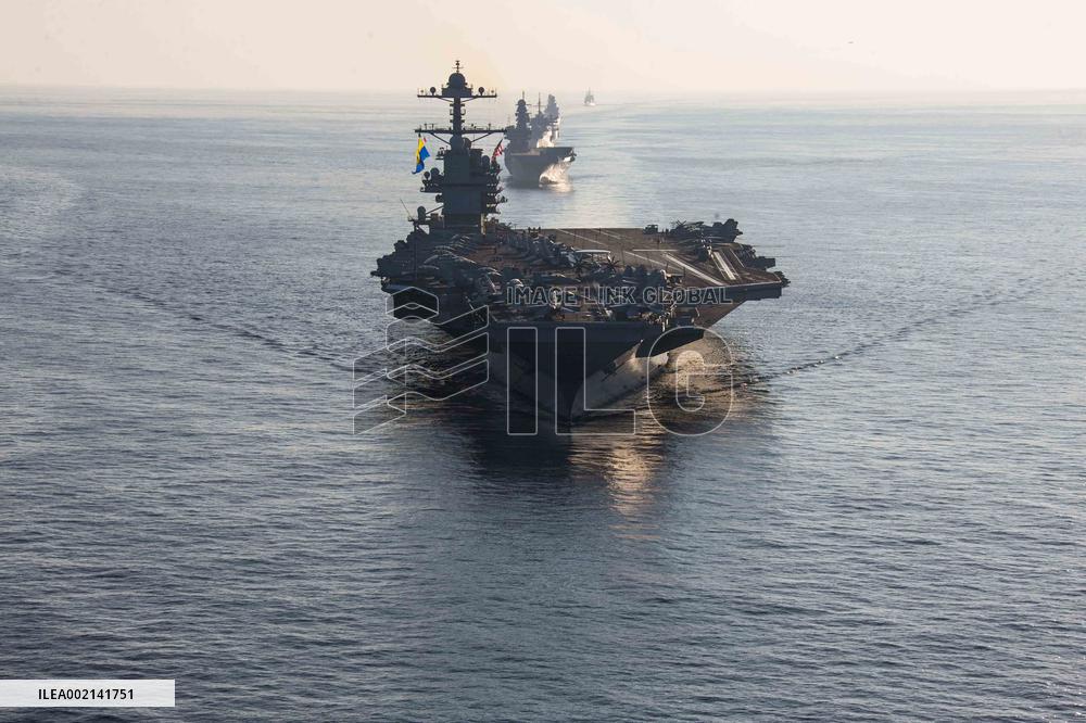 US Navy Ending Aircraft Carrier's Middle East Deployment