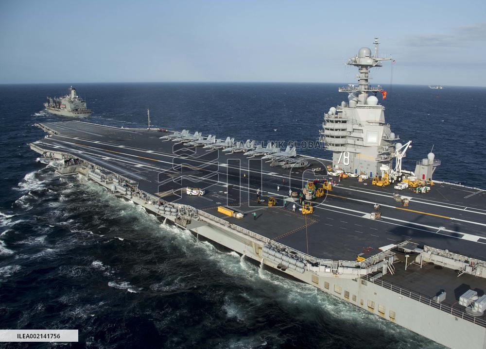 US Navy Ending Aircraft Carrier's Middle East Deployment