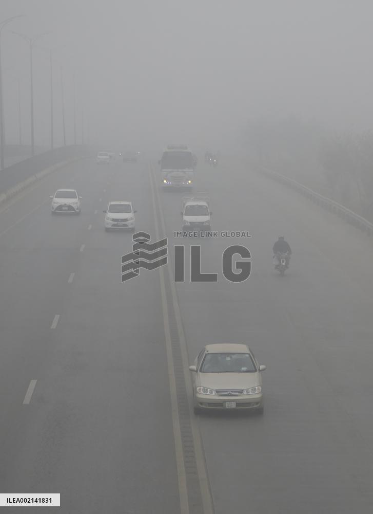 PAKISTAN-ISLAMABAD-FOG