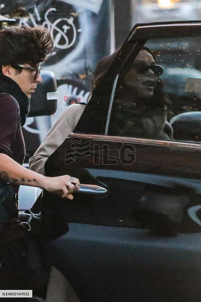 Camila Mendes Walks Her Dog - NYC