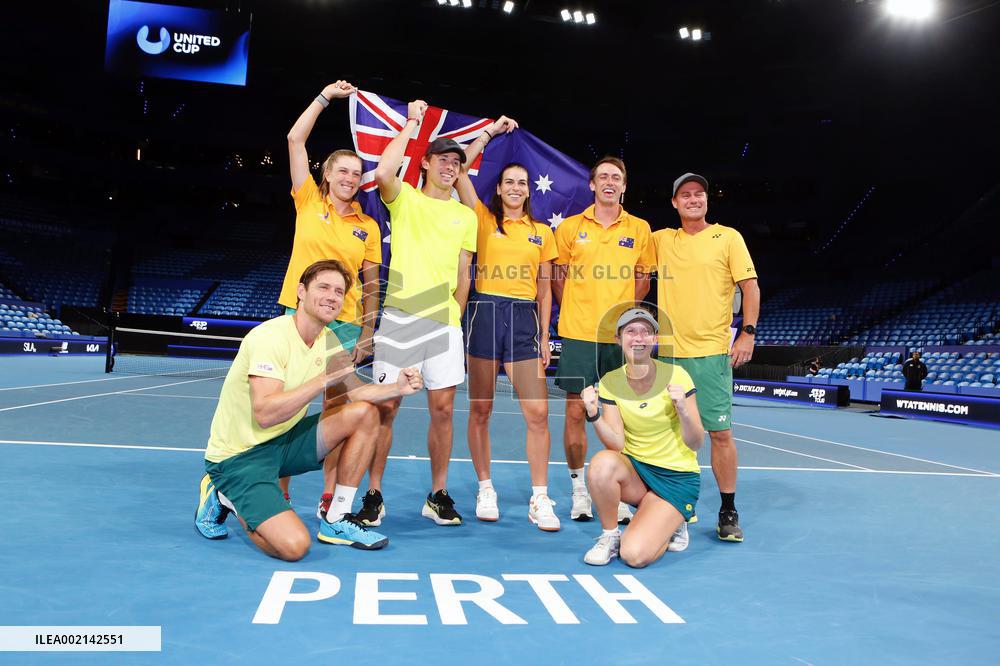 (SP)AUSTRALIA-PERTH-2024 UNITED CUP-QUARTERFINALS-AUS VS SRB