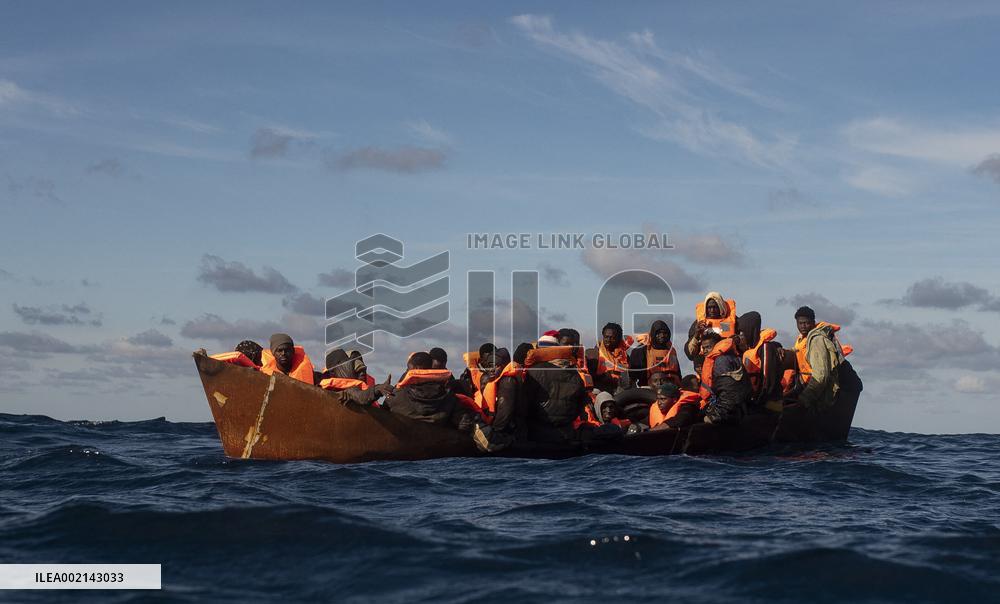 Open Arms Rescues 60 People In The Mediterranean Sea