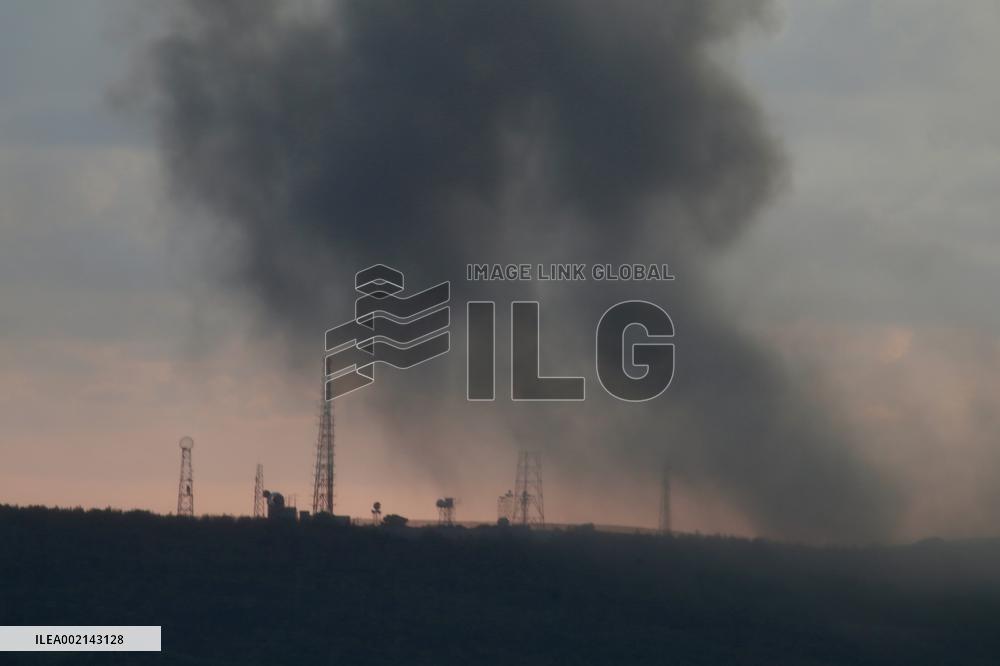 LEBANON-NAQOURA-ISRAEL-BORDER-TENSIONS