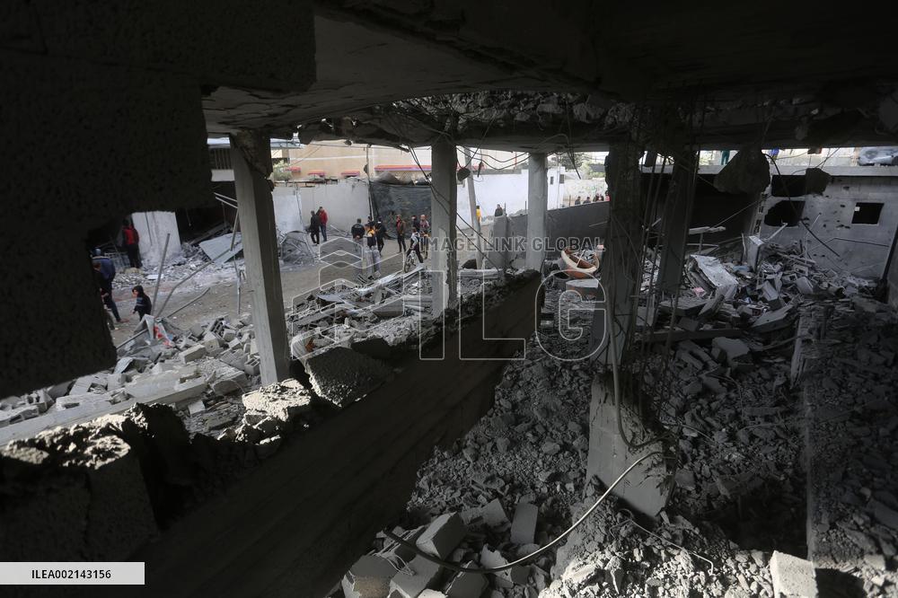 MIDEAST-GAZA-RAFAH-ISRAEL-AIRSTRIKE