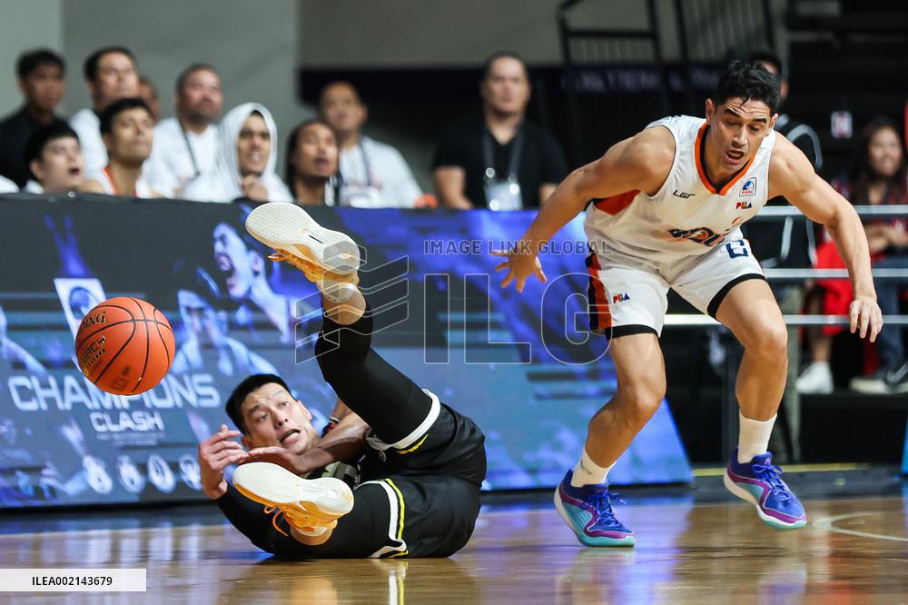 (SP)THE PHILIPPINES-PASIG CITY-BASKETBALL-EAST ASIA SUPER LEAGUE-NEW TAIPEI KINGS VS MERALCO BOLTS