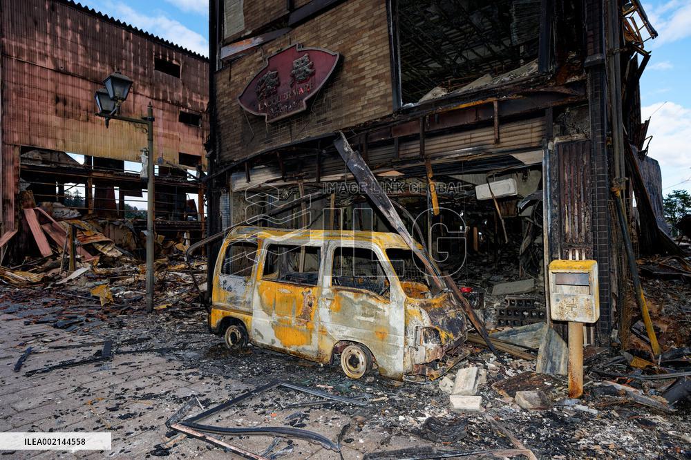 JAPAN-WAJIMA-EARTHQUAKES-MORNING MARKET-FIRE