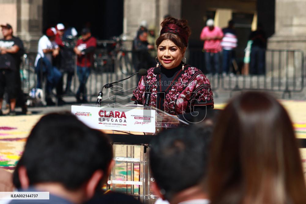 Clara Brugada Campaign Closing - Mexico