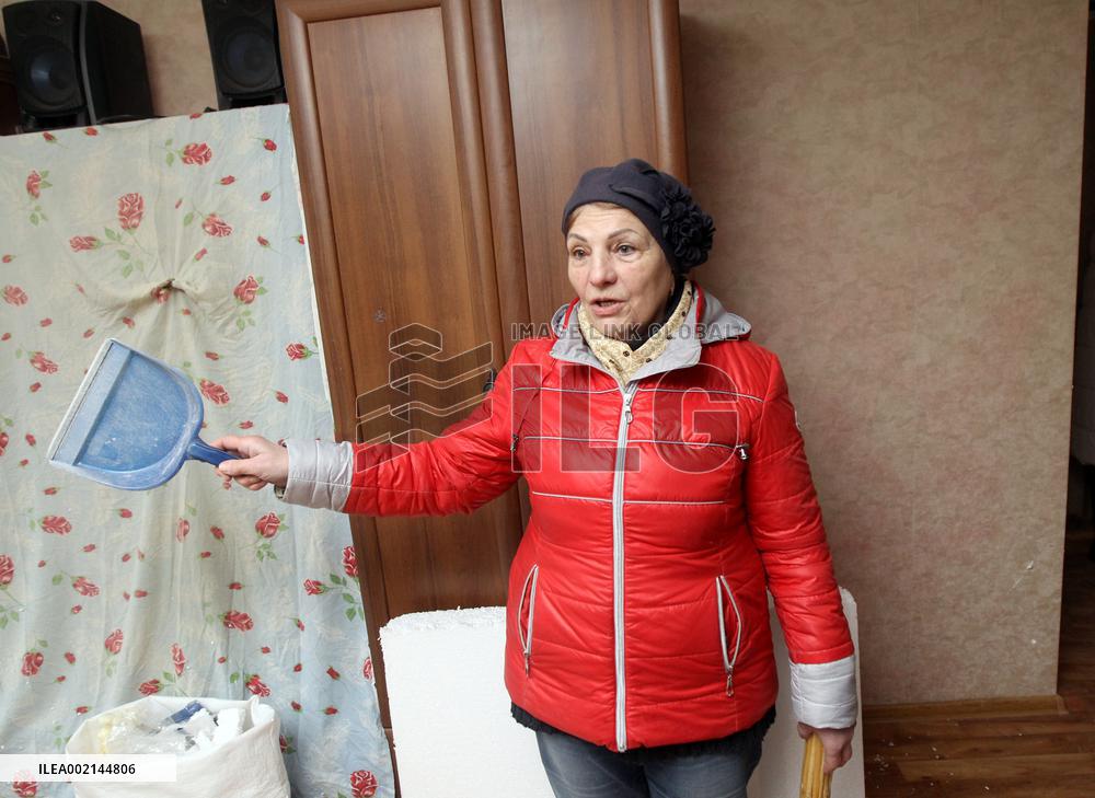 Windows replaced in Dnipro blocks of flats after December 29 Russian missile attack