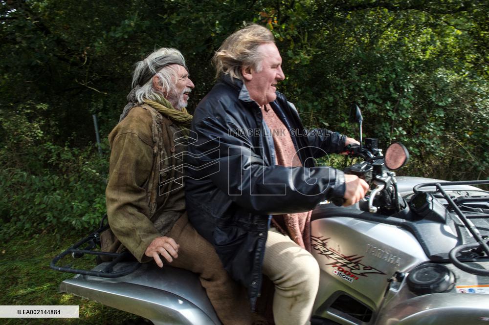File - Gerard Depardieu And Pierre Richard