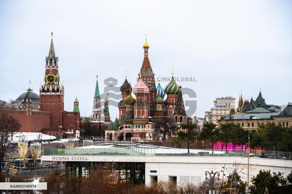 Landmarks in Moscow
