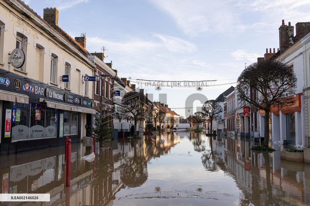 Flooding in Pas de Calais