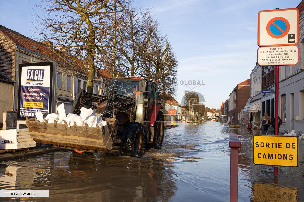 Flooding in Pas de Calais