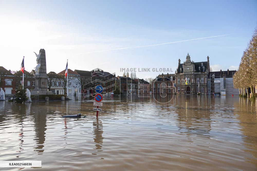 Flooding in Pas de Calais