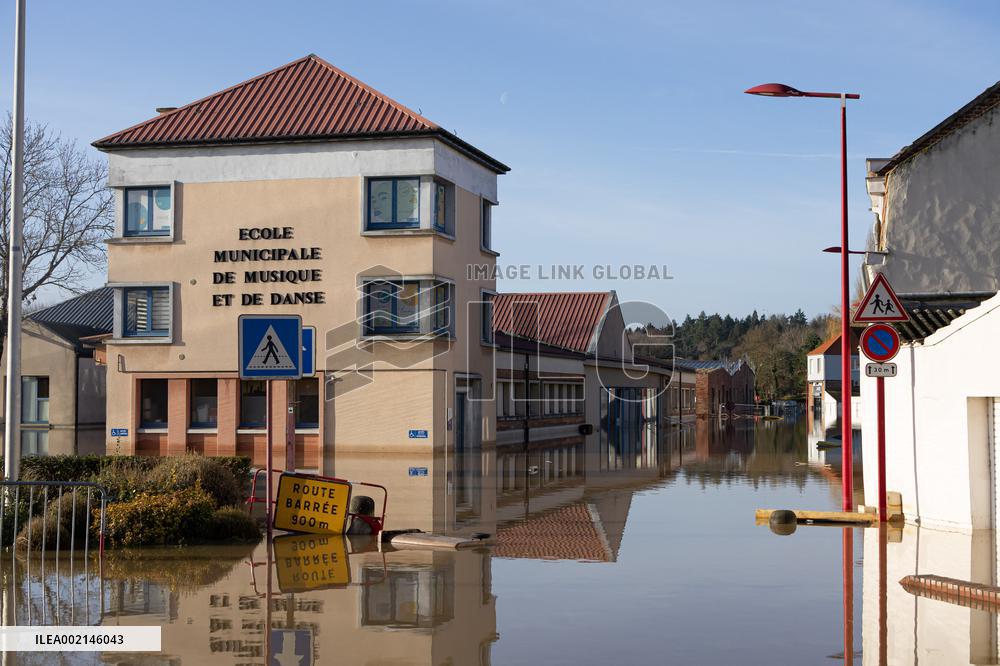 Flooding in Pas de Calais