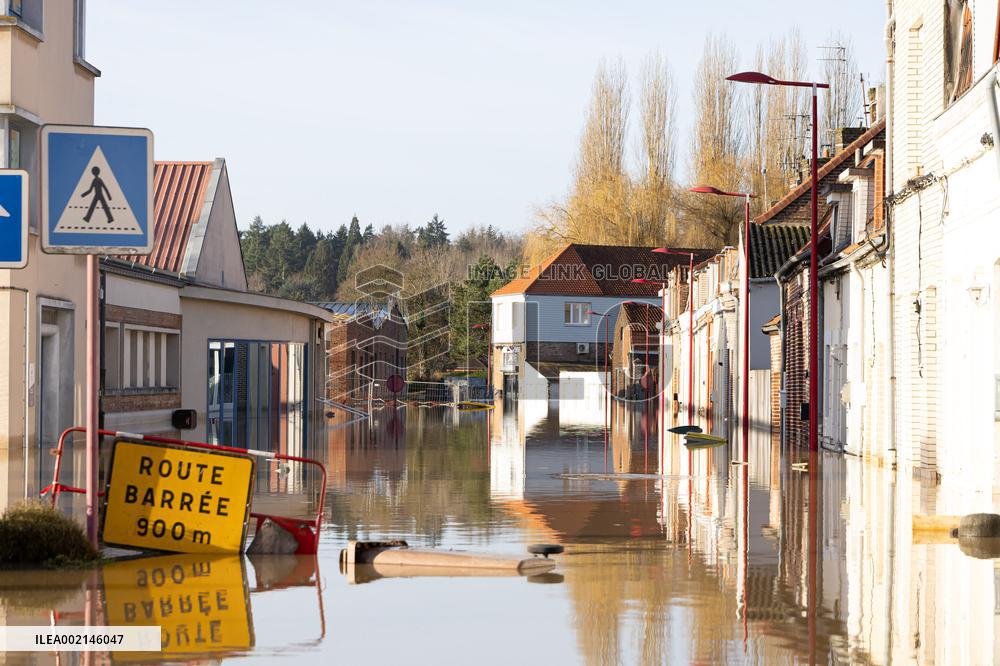 Flooding in Pas de Calais
