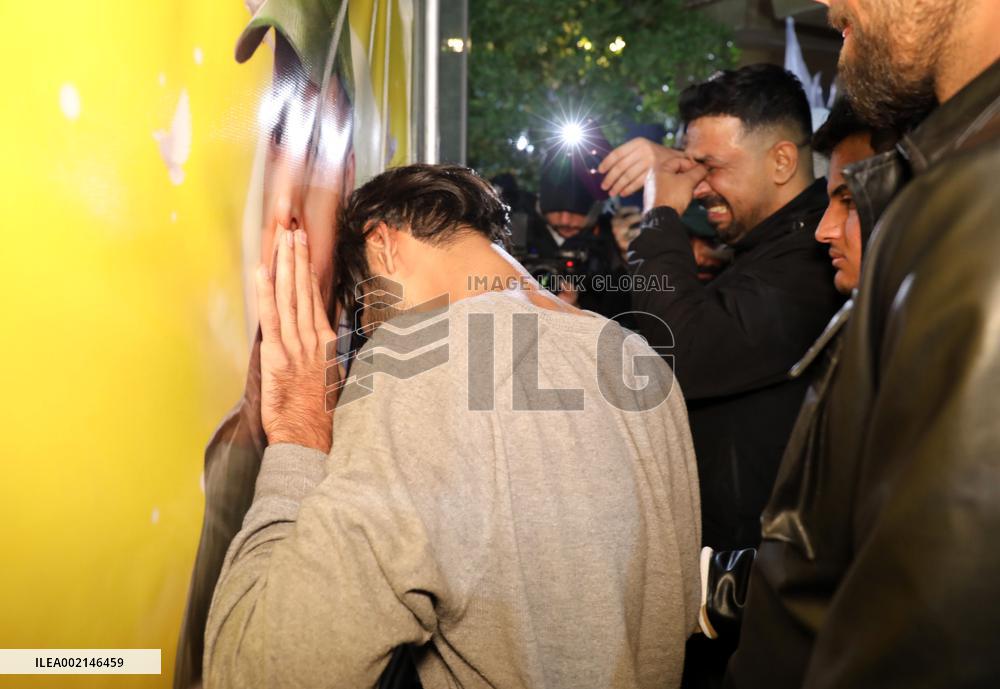 IRAQ-BAGHDAD-DRONE ATTACK-PARAMILITARY MEMBERS-FUNERAL