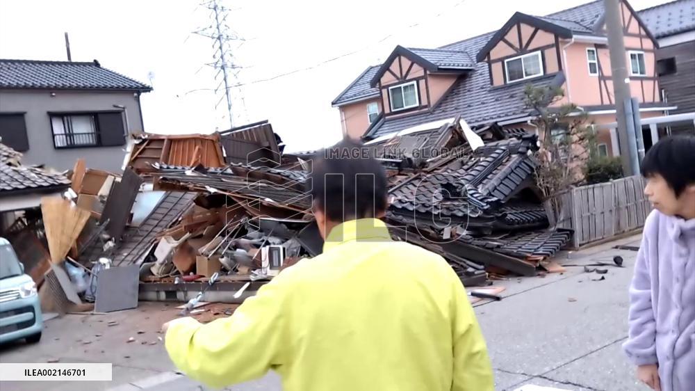 M7.6 quake rocks Sea of Japan areas, large tsunami warning issued