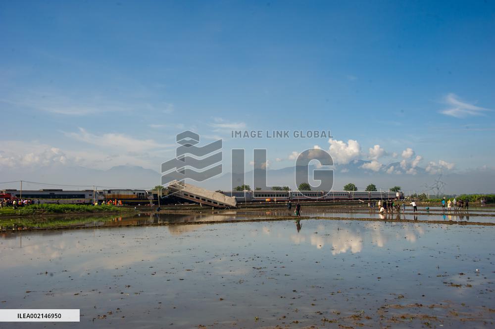 INDONESIA-WEST JAVA-TRAIN ACCIDENT