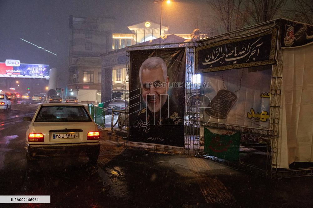 Files - Qasem Soleimani Mourning Across Iran