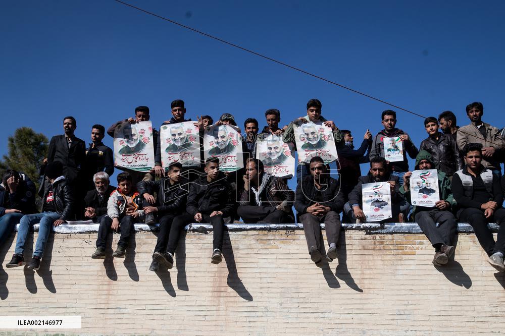 Files - Qasem Soleimani Mourning Across Iran