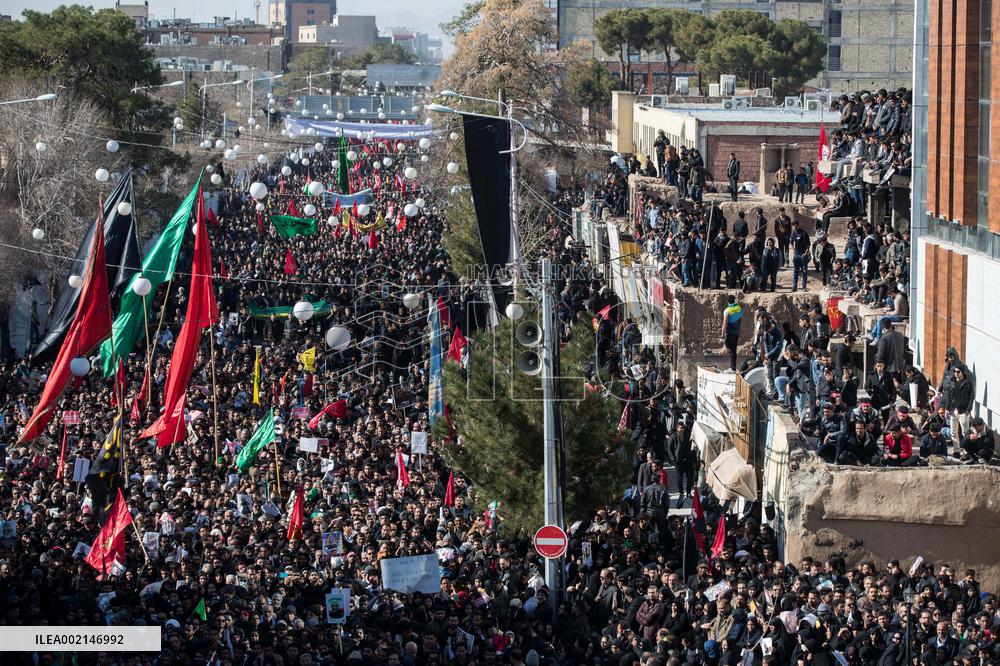 Files - Qasem Soleimani Mourning Across Iran