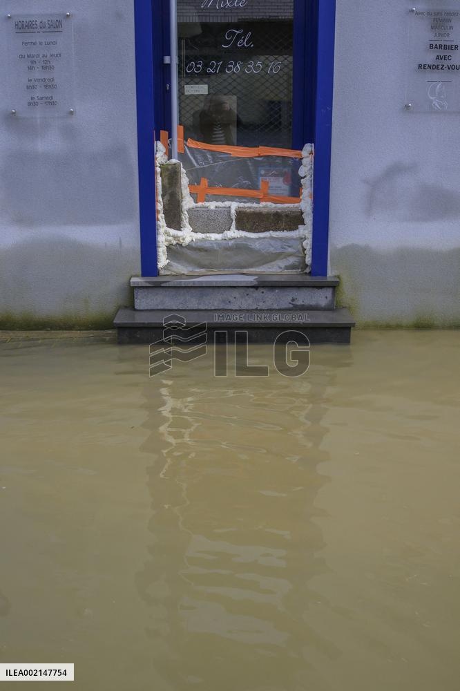 Torrential Rains Cause Flooding In Northern France