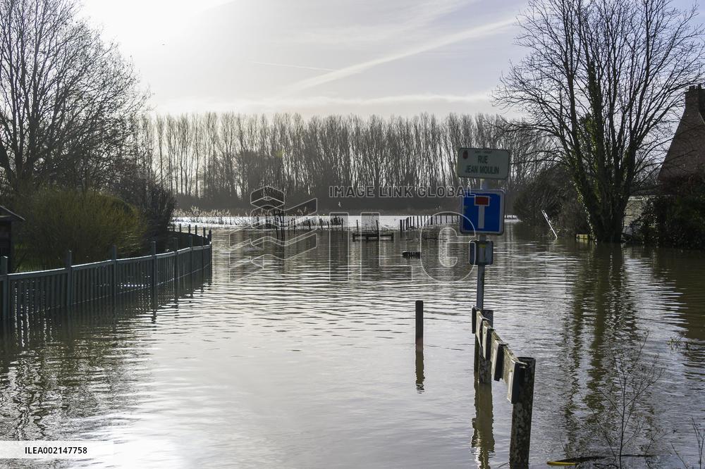 Torrential Rains Cause Flooding In Northern France
